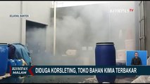 Diduga Korsleting, Toko Bahan Kimia di Serpong Tangerang Ludes Terbakar