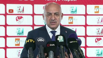 TFF Başkanı açıkladı: Hakem konuşana ceza!