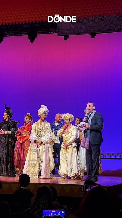 Aladdin El Musical llega a 450 representaciones