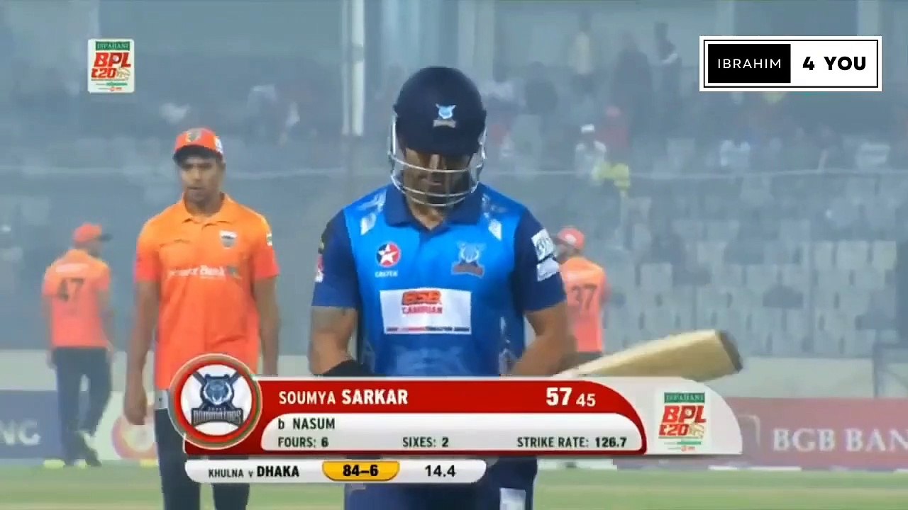 Dhaka Dominators vs Khulna Tigers 2023 Highlights _ BPL 2023 Match 24 Highlights