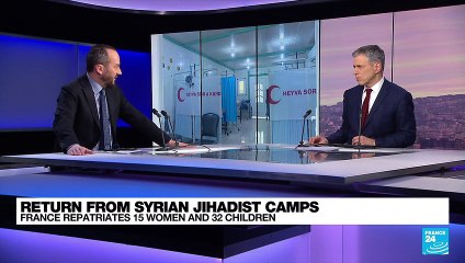 French repatriation of women and children from jihadist camps: "Put it in the hands of the judiciary."