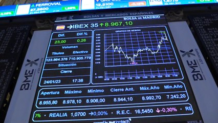 El Ibex 35, en máximos de noviembre de 2021