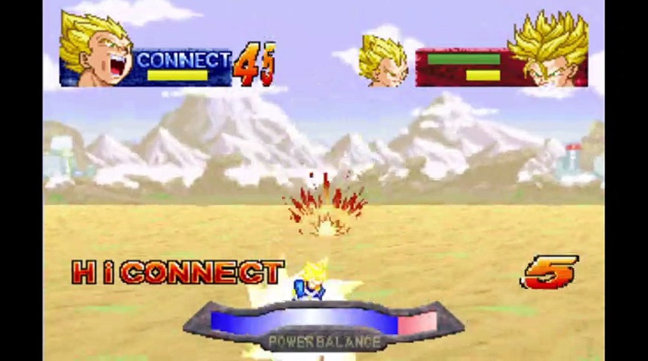 Dragon Ball Z: The Legend PSOne - Vegeta SS VS Trunks (Futuro) RJ ANDA #dragonballgameplay #dbz