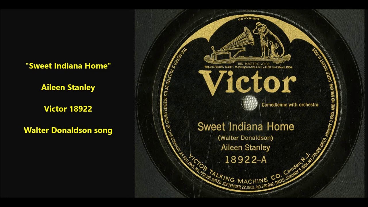 Sweet Indiana Home Aileen Stanley (1923) Vídeo Dailymotion
