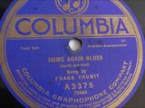 Frank Crumit - Home Again Blues Columbia (1921)
