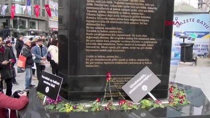 UĞUR MUMCU ÖLÜMÜNÜN 30'UNCU YILDÖNÜMÜNDE ANILDI