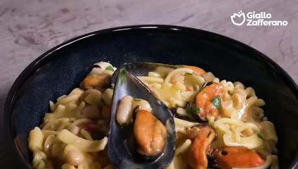 PASTA FAGIOLI e COZZE_ CUCINA RUSTICA e CASALINGA