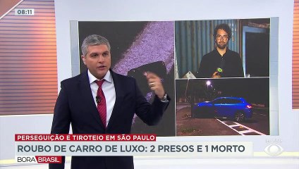 SP: Roubo de carro de luxo termina com 2 presos e um morto 24/01/2023 16:00:05
