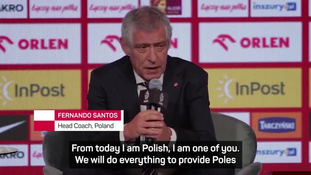 ‘From today, I am Polish’ - Santos