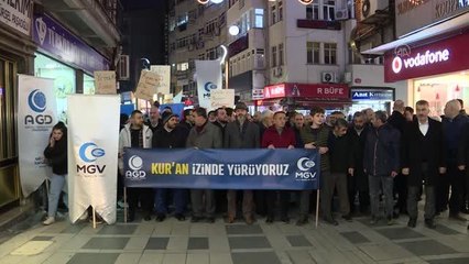 İsveç'te Kur'an-ı Kerim'in yakılması protesto edildi
