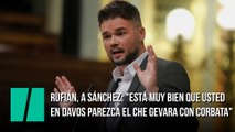 Rufián, a Sánchez: 