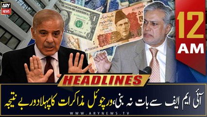 ARY News | Prime Time Headlines | 12 AM | 25th January 2023