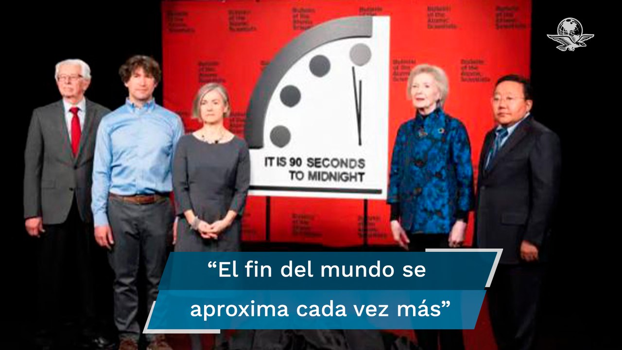 ¡A 90 segundos del Apocalipsis!, ‘Reloj del Fin del Mundo’ pone a la humanidad muy cerca de su fin