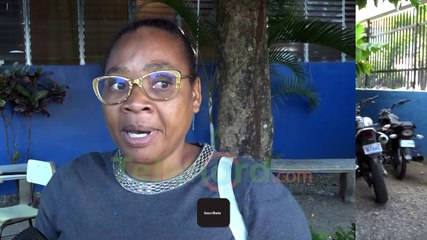 Joven denuncia mujer le cortó un pedazo de una oreja en SFM