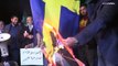أردنيون يعتصمون أمام سفارة السويد في عمّان للتنديد بحرق نسخة من القرآن في ستوكهولم