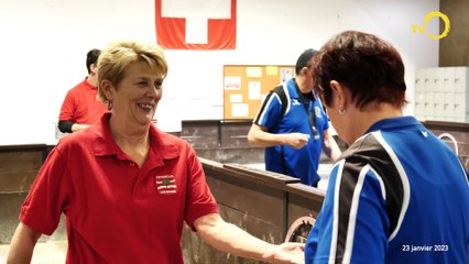 Sujet: Jeu de pétanque en hiver !