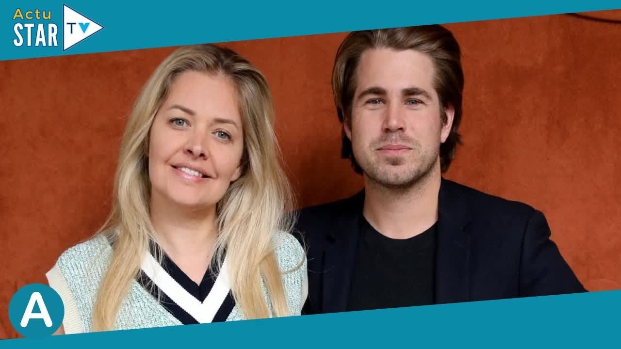 Giovanni Castaldi : Week-end de rêve dans un château avec Carine Galli et leur chien... très imposan