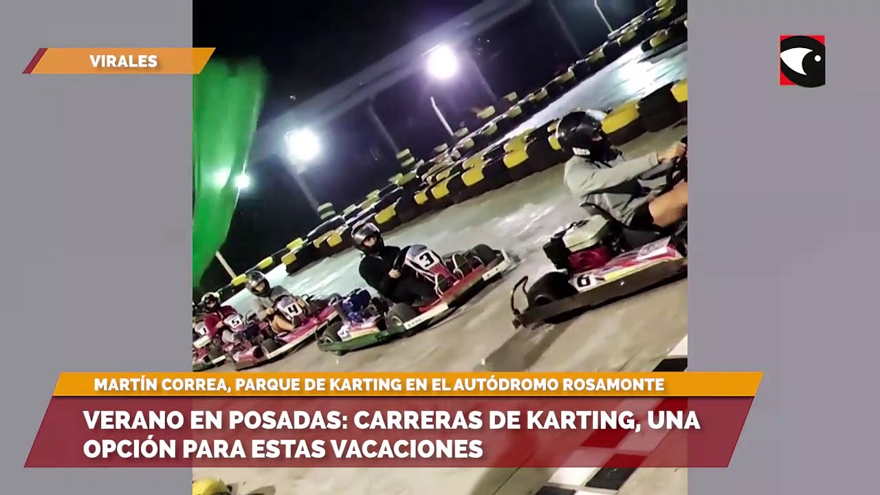Verano en Posadas: Carreras de Karting, una opción para estas vacaciones