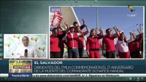 El Salvador: FMLN conmemora el 17 aniversario de la muerte del guerrillero Schafick Handal