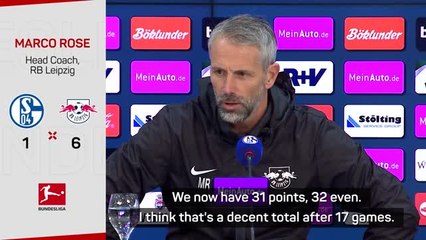 Leipzig have had a 'decent' first half of season - Rose