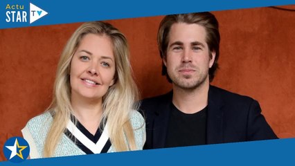 Giovanni Castaldi : Week-end de rêve dans un château avec Carine Galli et leur chien... très imposan