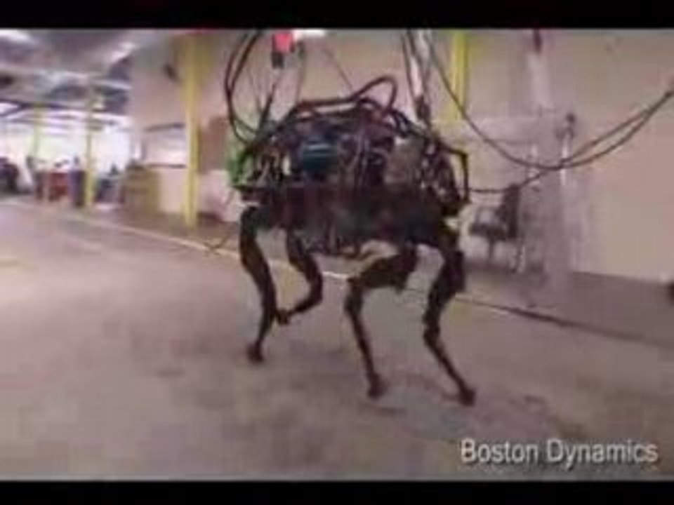 Big Dog, le robot quadrupède de Boston Dynamics