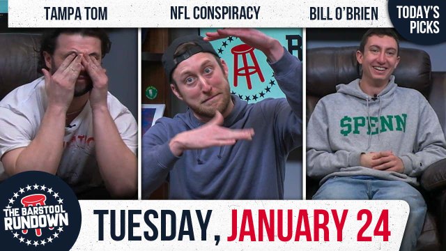 Cancun On Three - Barstool Rundown - January 24th, 2023