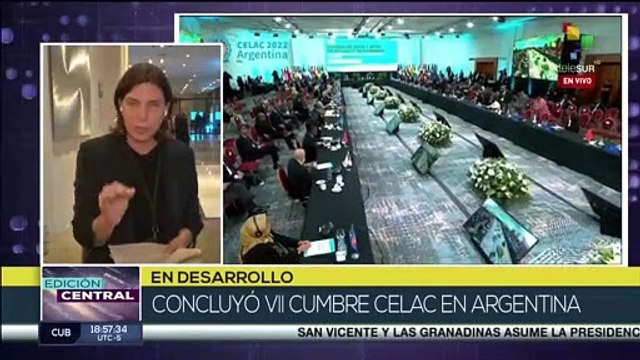 En Buenos Aires concluye la VII Cumbre de jefes de Estado y de Gobierno de la CELAC