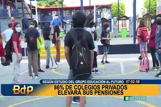Año escolar: 86% de colegios privados elevará sus pensiones ¿Por qué?