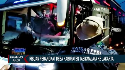 Ribuan Perangkat Desa dari Tasikmalaya Berangkat ke Jakarta Tuntut Kejelasan Status Kepegawaian!