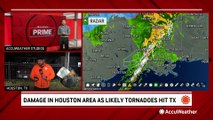 Likely tornado rips the roof off apartments in southeast Houston