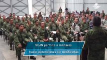Corte avala que Fuerzas Armadas registren detenciones sin aviso previo a autoridades policiales
