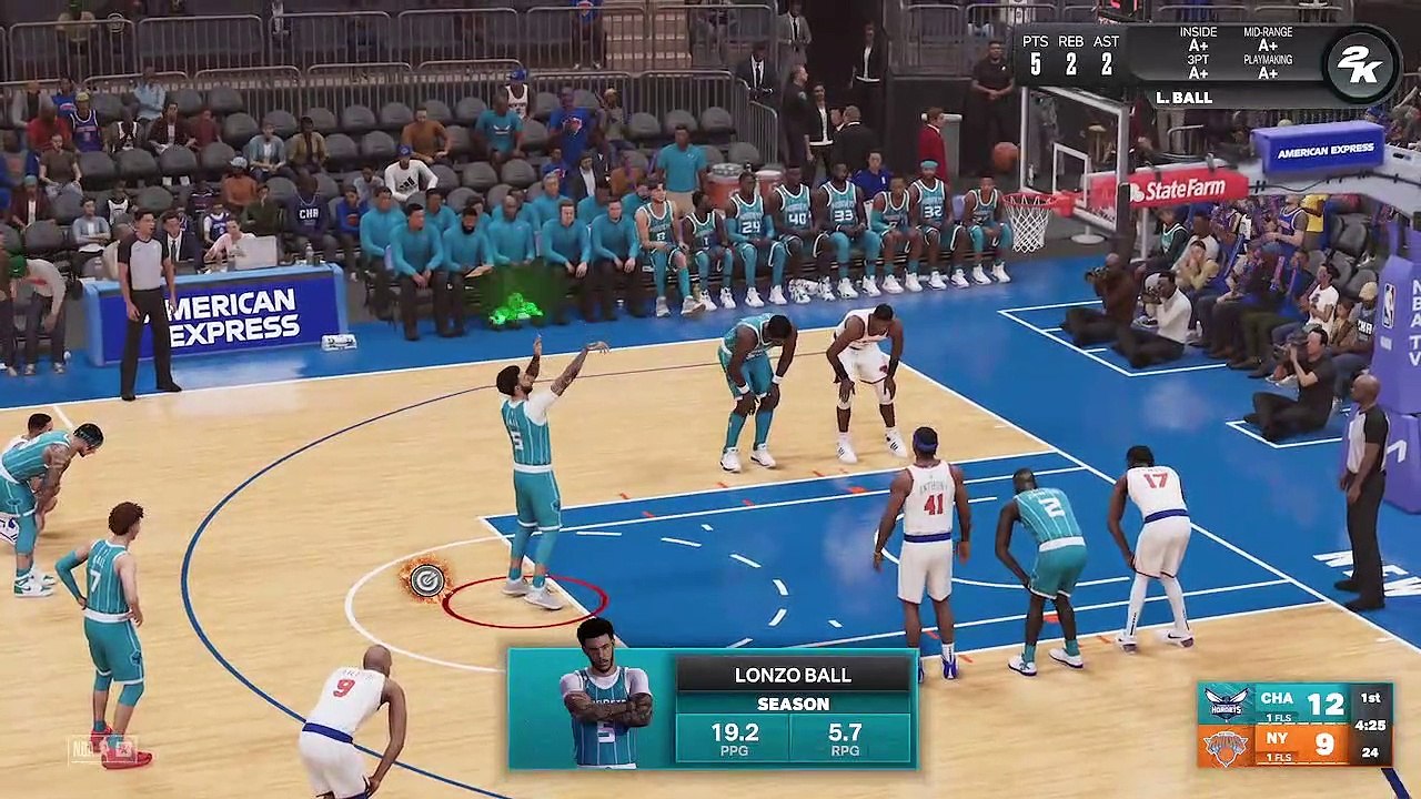 Buildastock NBA2K Eras S2_E33_Hornets vs Knicks