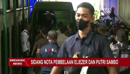 Tiba di PN Jakarta Selatan, Ini Penampilan Eliezer dan Putri Candrawathi Jelang Sidang Pleidoi