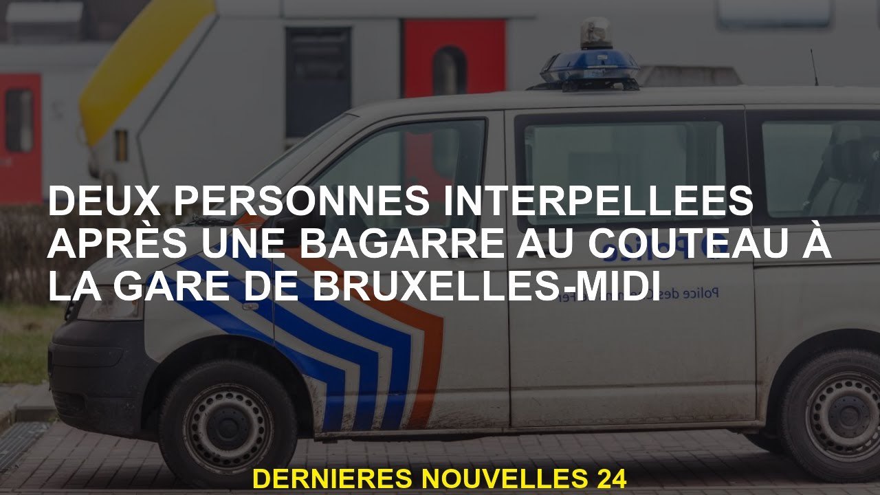 Deux personnes arrêtées après un combat au couteau à la gare de Bruxelles-Midi