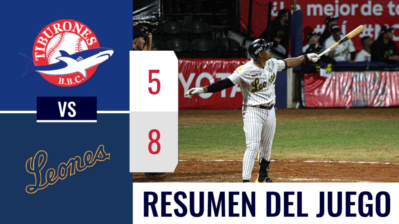 Resumen Tiburones vs Leones | Gran Final - Juego 2