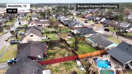 Dangerous storms hammer the South