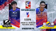 GAME 2 JANUARY 25, 2023 |  VANGUARD VOLLEYBALL TEAM vs NU-ARCHIPELAGO BUILDERS | 2023 SPIKERS' TURF OPEN CONFERENCE