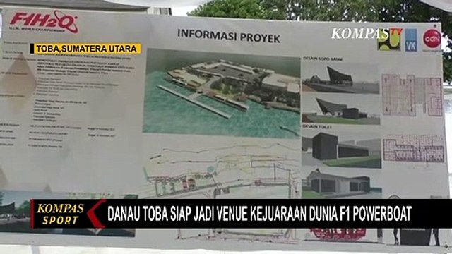 Jelang Pelaksanaan F1 Powerboat Danau Toba, Pembangunan Venue Sudah Mencapai 60 Persen!