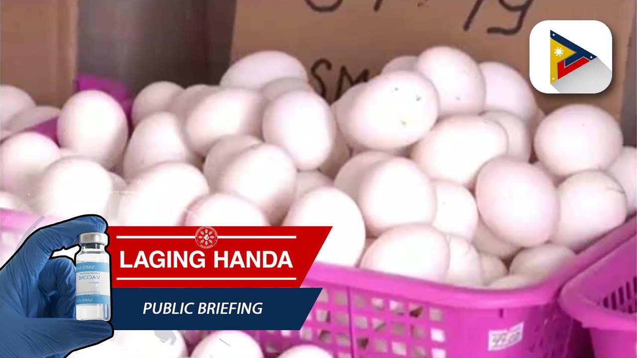 PBBM, inatasan ang DA na pulungin ang egg producers at traders