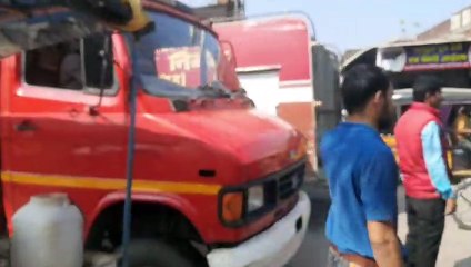 जबलपुर : रजाई-गद्दा कारखाना में लगी भीषण आग, मां-बेटी की मौत