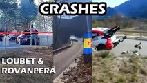 Rallye Monte Carlo 2023 : Loubet Crash - Rovanperä Crash