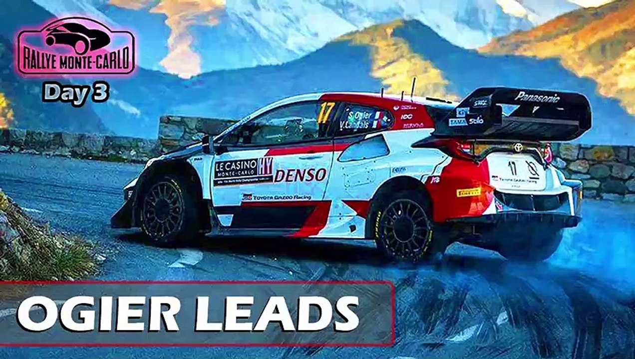 Rallye Monte Carlo 2023 : Day 3 Morning Loop
