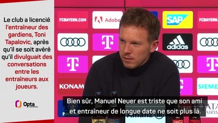 Bayern Munich - Nagelsmann sur le licenciement de l’entraîneur des gardiens : “Pas une décision contre Neuer”