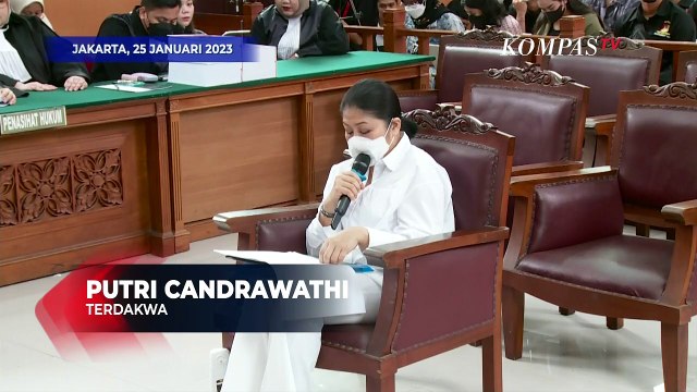 Bacakan Pledoi, Tangisan Putri Candrawathi Pecah saat Ceritakan Ancaman Brigadir Yosua Terhadapnya