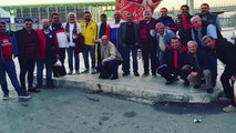 SPOR Tribünde tek başına takımını destekleyen İstanbulspor taraftarı: Bu tutku, vazgeçemiyorum
