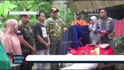 BPBD Pinrang Salurkan Bantuan Ke Korban Banjir