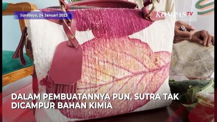 Tembus Pasar Mancanegara dengan Kreasi Tas dan Sepatu dari Ulat Sutra