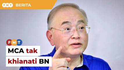 MCA setia, tak pernah khianati BN, kata Wee