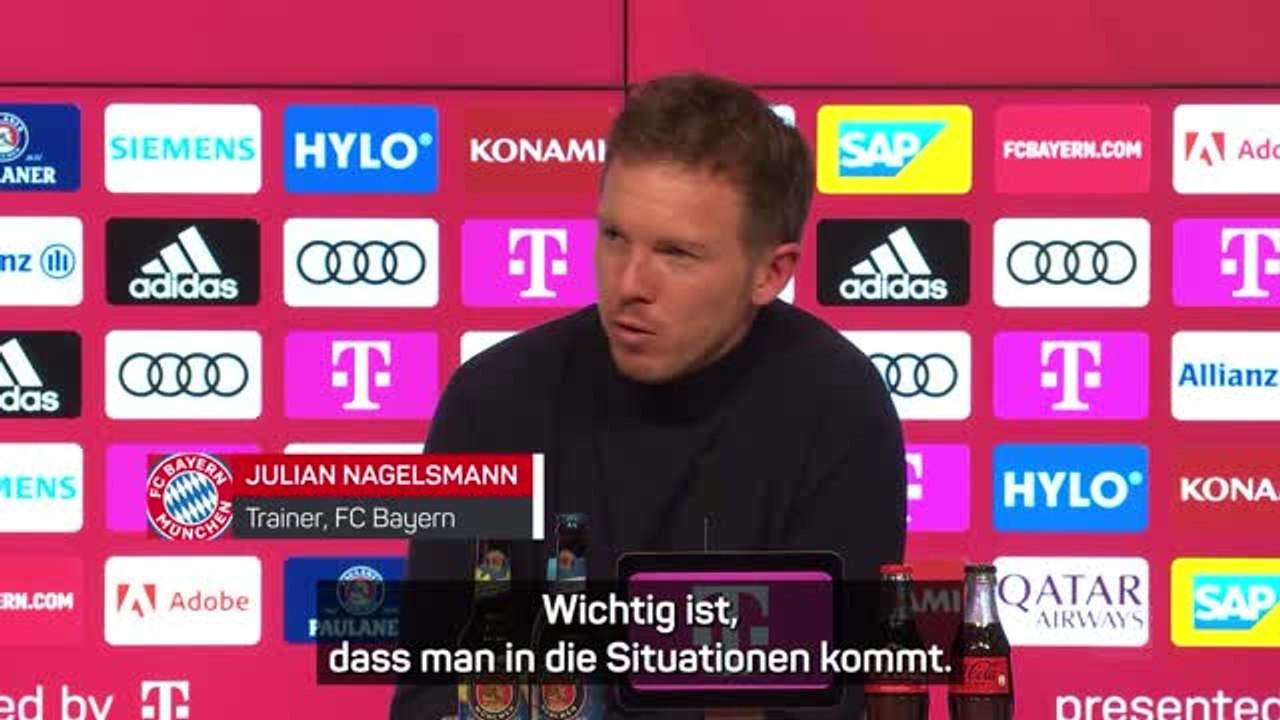 Nagelsmann: 'Freuen uns, wenn mehr als einer reingeht'